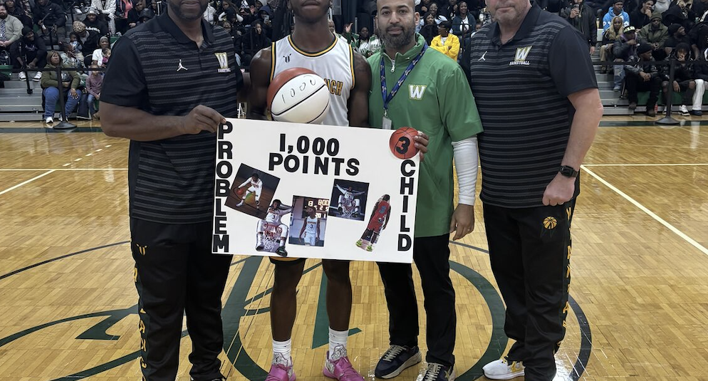 Wyandanch’s Jeremiah Webb Reaches 1,000 Points